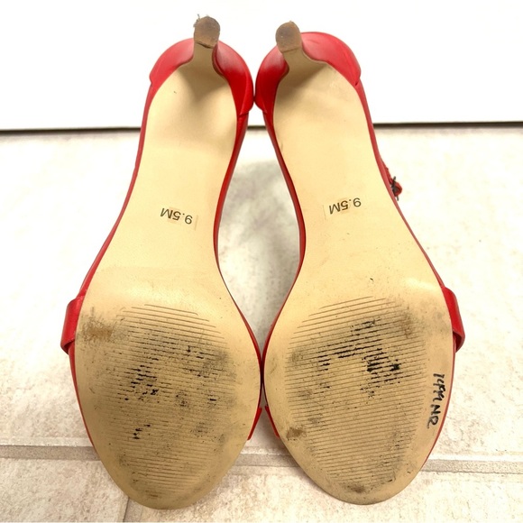 STEVE MADDEN Stecy two-piece ankle trap sandals  heels feminine holidays 9.5M - Picture 9 of 10